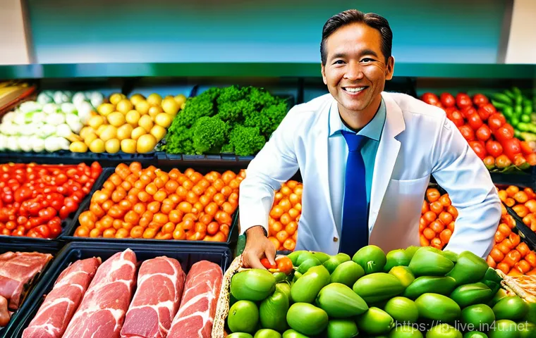 축산업 HACCP 인증 받는 법 - **Prompt:** A dynamic scene inside a well-organized agricultural office or a farm's quality control ...